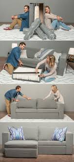 Elephant In A Box Foldable Sofa You Can Assemble In Five Minutes Homemade Furniture Basement Furniture Cool Furniture