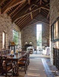 Open Concept Barn House In Pennsylvania House Design Rustic House Stone House