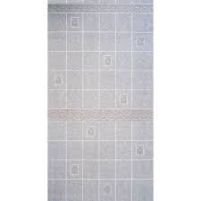 Aquatile 1 8 In X 4 Ft X 96 In Alicante Tile Board Tile Bathroom Tile Board Dining Room Walls