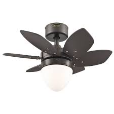 Westinghouse 7222900 24 Espresso Six Blade Reversible Ceiling Fan With Light Ceiling Fan Ceiling Fan With Remote Fan