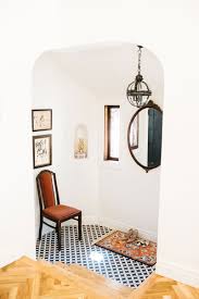 A Renovated English Tudor Entry Lonny Com In 2020 Tudor Decor Tudor Style Homes Home