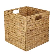 Panier Carre Jacinthe Naturel But Hogar