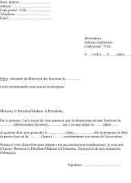 Exemple De Lettre Demission Association Loi 1901 Lettre De Demission Exemple De Lettre De Demission Exemple De Lettre