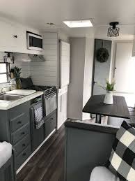 10 Creative Camper Remodel Ideas Rv Interior Design Camper Interior Remodeled Campers