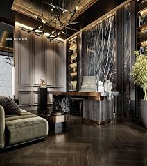 Some Spaces Of Our Interior Design For Villa In Dubai On Behance In 2020 Residential Interior Design Luxury Interior Modern Interior Design