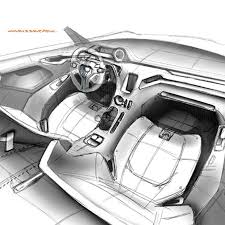 Pin By Eunji Choi On Interior Car Interior Automotive Design Car Interior Sketch