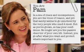 I Took Zimbio S Office Quiz And I M Pam Who Are You The Office Quiz The Office Characters Office Jokes