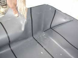 How To Install A Shower Pan Liner Photos Pvc Liner Installation For Ceramic Tile Showers Tile Your Worl Shower Pan Liner Bathroom Construction Shower Pan