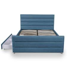 Interior Design Lit Avec Rangement 160x200 Lit Contemporain En Tissu Bleu Avec Rangement 160x200 Cm Jimi Conforama Simple Table Bar Furniture Home Decor Chair