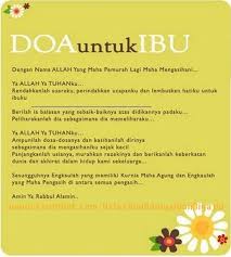 Doaku Untukmu Ibu Doa Bijak Kutipan Agama