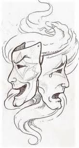 Dessin Masque Mask Rire Pleurer Cry Art Crayon Blackandwhite Art Visage Face En 2020 Dessin Au Crayon Dessin Graffiti Dessin De Visage