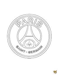 Psg Logo Coloriage Paris Coloriage Foot Coloriage Football