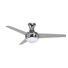 Aislee 48 In Indoor Chrome Ceiling Fan With Remote Control Aislee Ch The Home Depot Chrome Ceiling Fan Ceiling Fan Ceiling Fan With Remote
