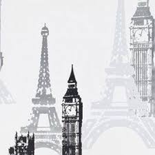 Papier Peint Vinyle Expanse Sur Intisse Paris Londres Castorama Papier Peint Vinyle Papier Peint Papier Peint Motif
