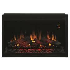 36 In Traditional Built In Electric Fireplace Insert 36eb110grt The Home Depot Best Electric Fireplace Built In Electric Fireplace Electric Fireplace Insert