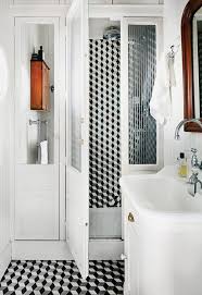 Floor To Ceiling Tile Bathroom Trend Design Ideas Bathroom Trends Black And White Bathroom Floor Bathrooms Remodel