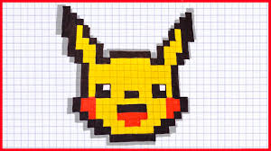 Pixel Art Pikachu Tres Facile En 2020 Pixel Art Pixel Art Pokemon Comment Dessiner Pikachu