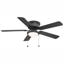 Unbranded Hugger 52 In Led Indoor Black Ceiling Fan With Light Kit Al383led Bk The Home Depot In 2020 Black Ceiling Fan Hugger Ceiling Fan Ceiling Fan