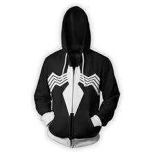 Symbiote Venom Spider Man Zip Up Hoodie Only 5 99 For Worldwide Shipping Handling This Item Is Not Available In Oth Venom Hoodie Hoodies Spiderman Hoodie