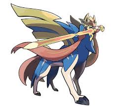 Pokemon Sword And Shield Zacian Sword Pokemon Art Pokemon Pokemon Drawings