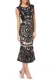 Free Shipping And Returns On Js Collections Soutache Mesh Dress Regular Petite At Nordstrom Com Ornate Soutache Appliques Enrich A Trumpet Mesh Dress Cocktail Dresses With Sleeves Dresses