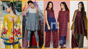 Latest Simple Stylish Casual Dresses 2019 Casual Kurti Designs For Girls Kurti Designs Casual Dresses Casual