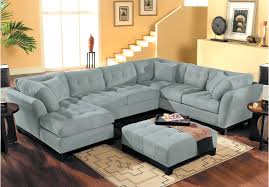 Cindy Crawford Metropolis Hydra 4pc Sectional Living Room Living Room Sets Blue Living Room Sets Furniture Living Room Sectional Rooms To Go Sectional