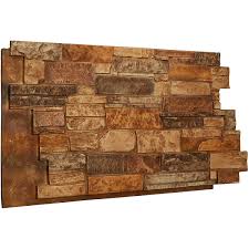 49 W X 25 H X 1 1 4 D Stone Wall Endurathane Faux Siding Panel Geneva 92 98 Faux Stone Panels Faux Stone Veneer Faux Stone Siding