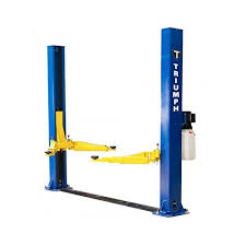Triumph Nt 9 9000lbs Two Post Floor Plate Lift Home Car Lift Car Lifts Car