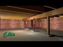 Sagging Floor And Foundation Support With Ellis Manufacturing Screw Jacks Sj 4 Sj 6 Youtube Updating House House Flippers Flooring
