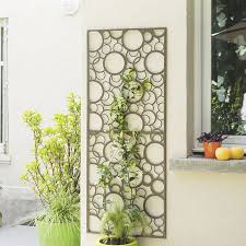 Panneau Decoratif Nortene En Metal Avec Motifs Ronds Panneaux Decoratifs Panneau Decoratif Jardin Ecran Metallique