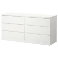 Malm Commode 6 Tiroirs Blanc 160x78 Cm Ikea In 2020 Ikea Malm 6 Drawer Dresser Ikea Drawers Ikea Malm Dresser