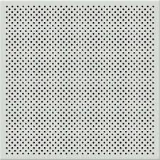 White 2 Ft X 2 Ft Perforated Metal Ceiling Tiles Case Of 10 Metal Ceiling Metal Ceiling Tiles Perforated Metal Panel