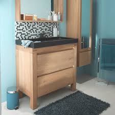Meuble De Salle De Bains Chene 90 Cm Harmon Meuble De Salle De Bain Amenagement Salle D Eau Idee Salle De Bain