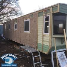 External Vinyl Cladding For Static Caravans In 2020 Industrial House Exterior Mobile Home Exteriors Vinyl Cladding