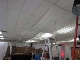 Cloth Basement Ceiling Ideas To Hide Pipes Dropped Ceiling Fabric Ceiling Basement Ceiling
