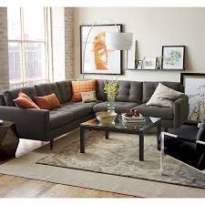 Meryl Arc Floor Lamp Reviews Crate And Barrel Grey Sofa Living Room Living Room Furniture Layout Living Room Grey