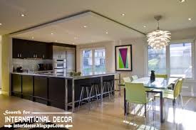 Modern Kitchen Ceiling Designs Ideas Lights Suspended Ceiling For Kitchen Kitchen Ceiling Design Kitchen Lighting Design False Ceiling Design