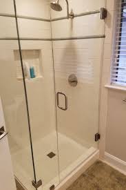 A Clean And White Glass Walk In Shower By A Company In Austin Tx Walk In Shower Bathrooms Remodel Shower