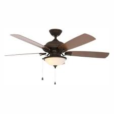 Home Decorators Collection North Lake 52 In Led Indoor Outdoor Oil Rubbed Bronze Ceiling Fan With Light Kit 51418 Bronze Ceiling Fan Ceiling Fan Oil Rubbed Bronze