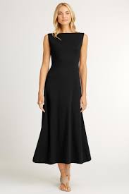 Essential Boatneck Dress Boat Neck Dress Modest Dresses Casual Organic Dress