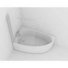 Baignoire D Angle L 150x L 90 Cm Blanc Jacob Delafon Duomega 2 Leroy Merlin Baignoire Angle Baignoire Baignoire D Angle Douche