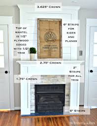 Diy Budget Fireplace Surround Makeover From The Boring Brown Before To A Light Bright White After Fireplace Remodel Fireplace Makeover Home Fireplace