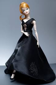 Classic Black Dress Platinum Label Classic Black Dress Barbie Gowns Barbie Fashion