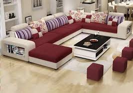 Wholesale Factory Wholesale Fabric U Shaped Sectional Sofa Modern European Style Washable Modern Sofa Living Room Living Room Sofa Design Living Room Sofa Set