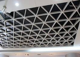 Wide Suspension Grid Metal Ceiling Grille Open Cell Ceiling Tiles False Ceiling Design False Ceiling Metal Ceiling