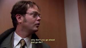 A Master Of Comebacks Office Jokes The Office Show Dwight Schrute