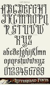 Letterhead Fonts Lhf Old Iron Font Set Old Fashioned Fonts Hand Lettering Fonts Tattoo Lettering Fonts Lettering Alphabet