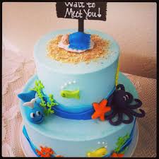 Pin By Dawne Hamman On Birthday Cakes Etc Baby Shower Diaper Cake Nautical Baby Shower Cake Baby Shower Cakes