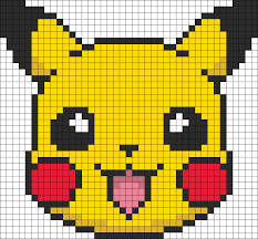 Pikachu Hama Bead Pattern Like If You Played Some Of The First Generations Games Enjoy It Pokemon Cross Stitch Pixel Art Pokemon Pixel Crochet